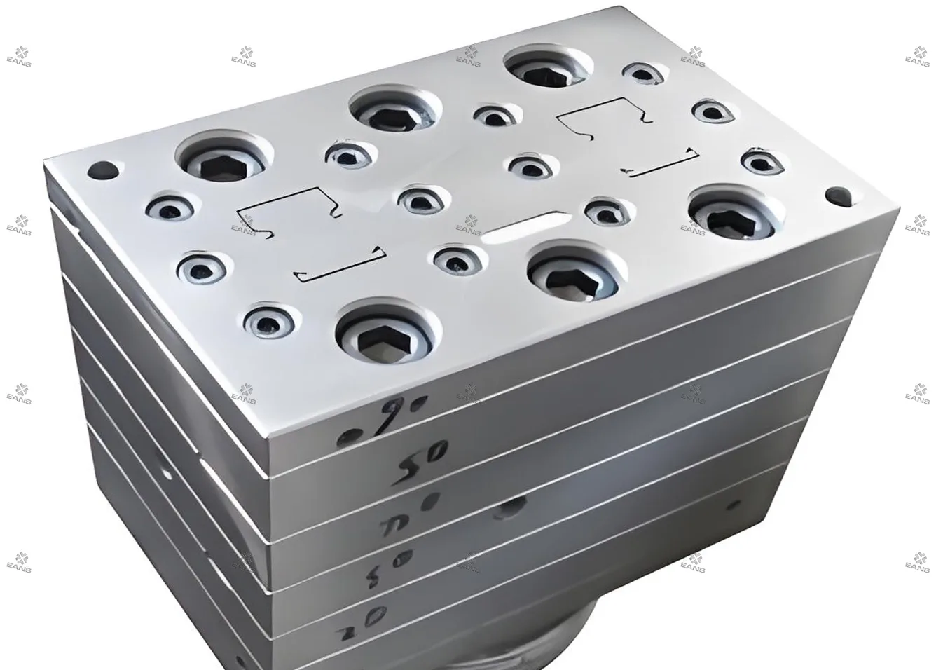 PVC Cable Trunking Extrusion Mold