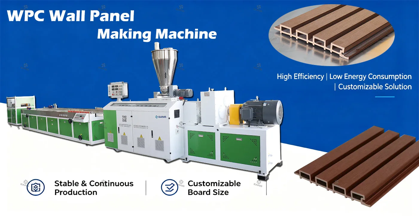 DESCRIPTION OF WPC WALL PANEL MAKING MACHINE