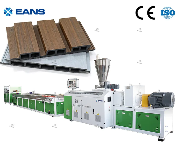 Exterior WPC Wall Panel Extrusion Machine