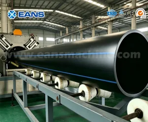 PE pipe production line